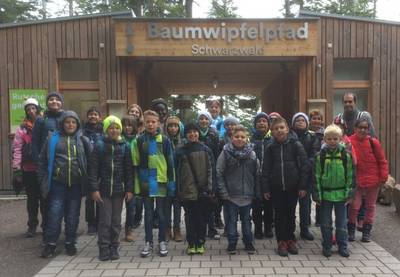 Die Kennenlernfahrt der 5B ging dieses Jahr nach Bad Wildbad in den Schwarzwald